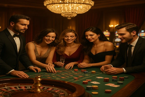 লাইভ টেবিল গেমগুলোর সেটিংয়ে ডিলারের উপস্থিতি